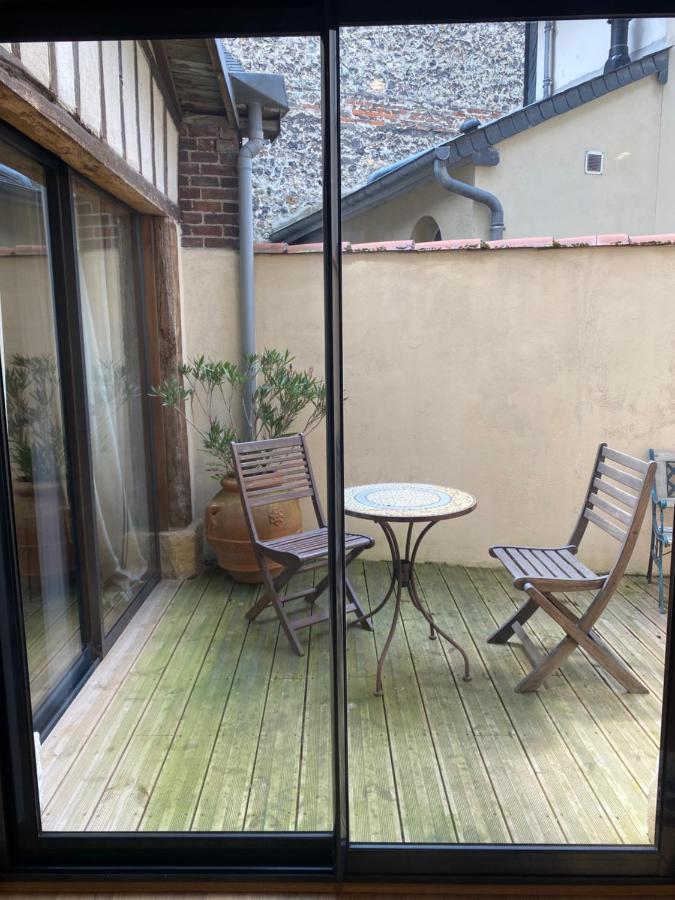 Au 33 Lejlighed Honfleur Eksteriør billede